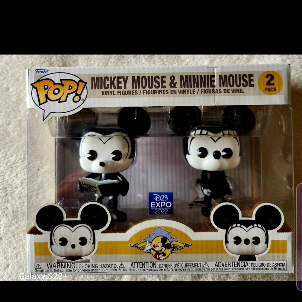 Funko Collectible Box with Blue and Black Accents